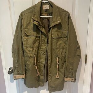 Universal Thread Goods Co. Womens Jacket Size Medium M Olive / Army Green